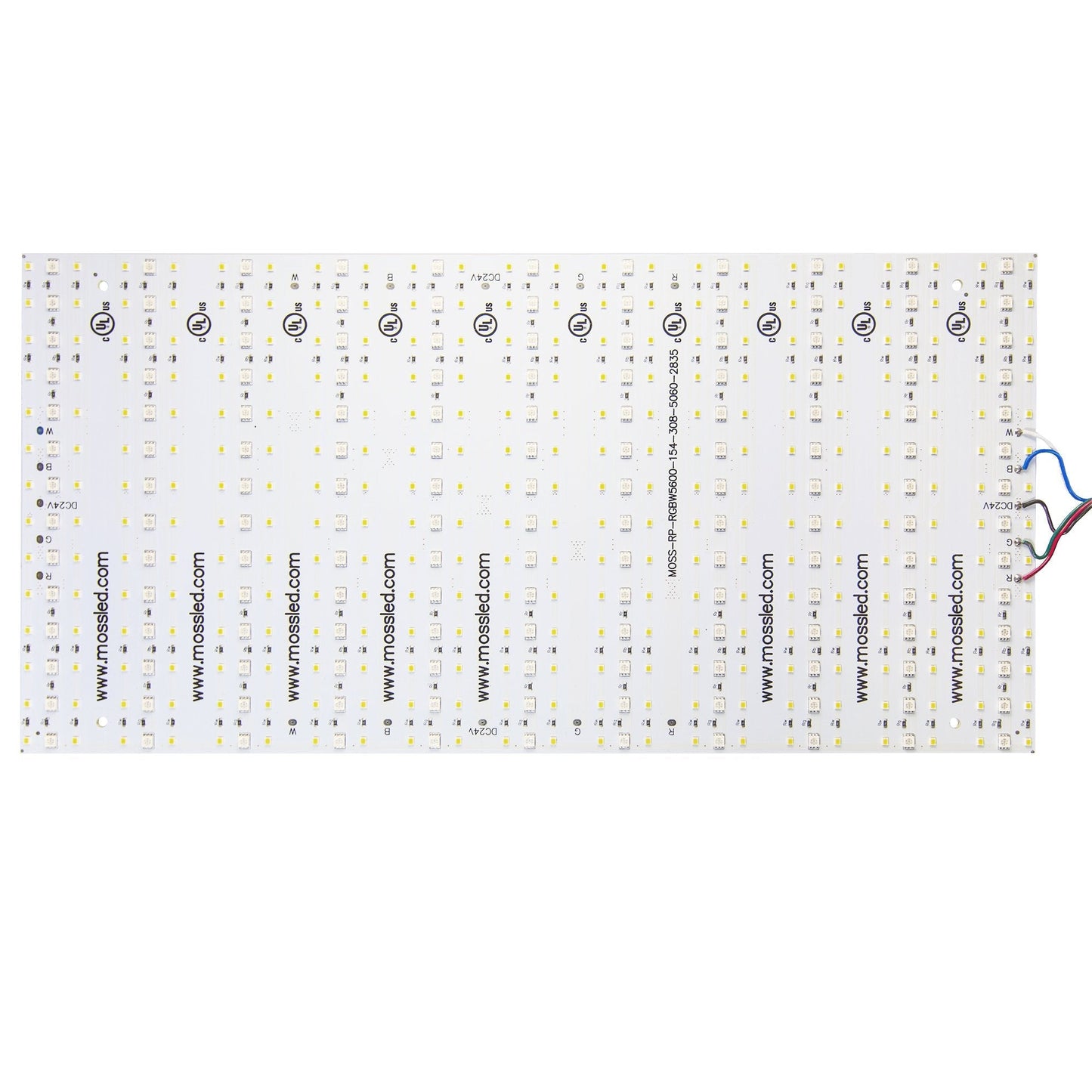 MossLED LEDR-I24VRGBW5615430850602835 LED+R RGBW Rigid Panel
