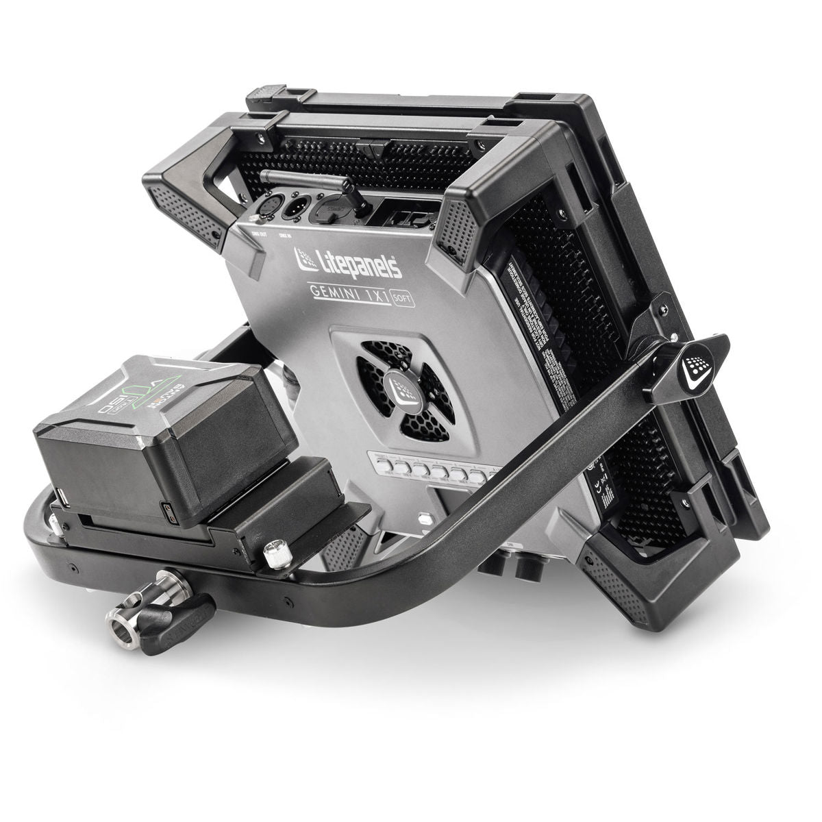 Gemini 1x1 Soft Pro Kit V-Mount Kit (US Power Cable)