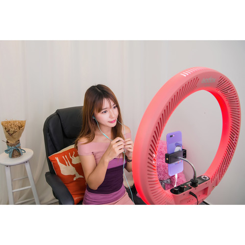 Godox LR160 Bi-Color LED Ring Light (Black)