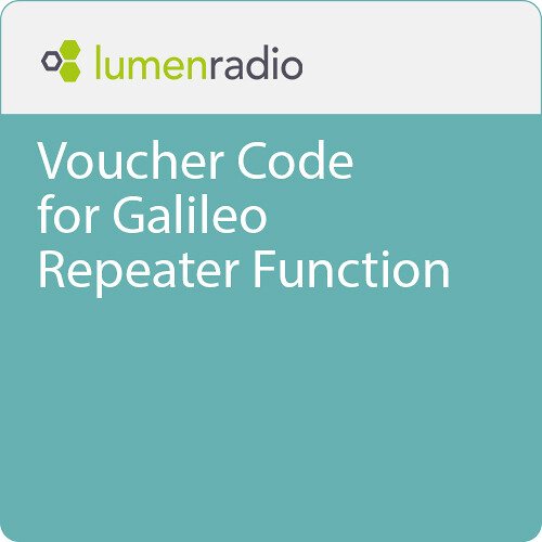 LumenRadio - LR800-2321 - Voucher Code for Galileo RX Devices