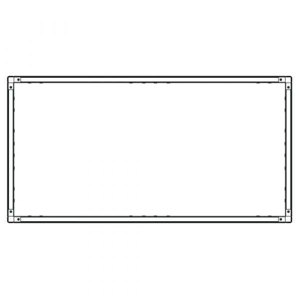 LiteGear LT2.00100 LiteTile LiteBox 2x4, 6” Depth