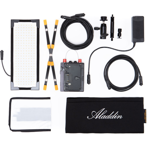 Aladdin * MFL30BIKITCGM * Micro LED BI-FLEX M3 (30W Bi-Color) Gold-mount with Soft Case