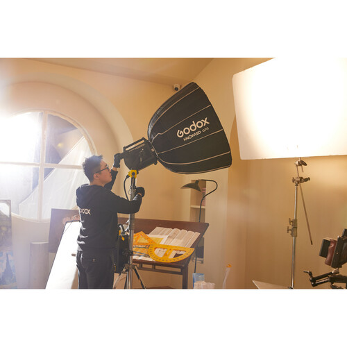 Godox - MG1200BI K1 - KNOWLED Bi-Color LED Light MG1200BI with 3 reflectors 45°, 30°, 60°