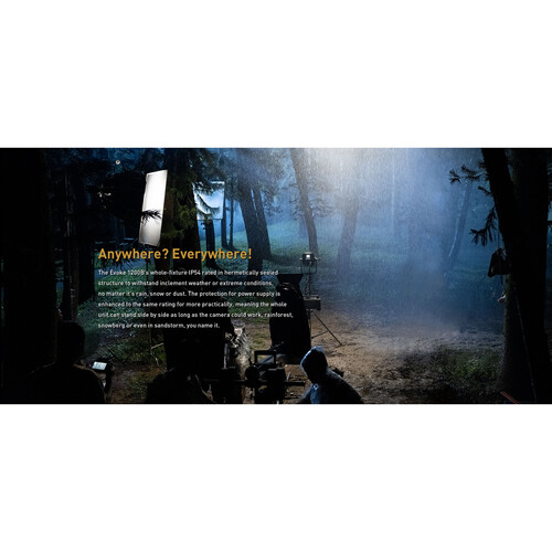 Nanlux Evoke 1200B LED Bi-Color Spot Light Kit with Fresnel Lens and Flight Case