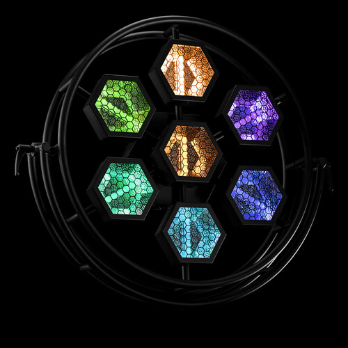 P1 EVO LED
100-240VAC, 340W Max, RGBW, CRI 90+
Warm White LED Fillament with RGBW Back Glow, 7 Pixels
5-pin XLR, OnBoard Display
Includes 1x True1 Cable, User Manual