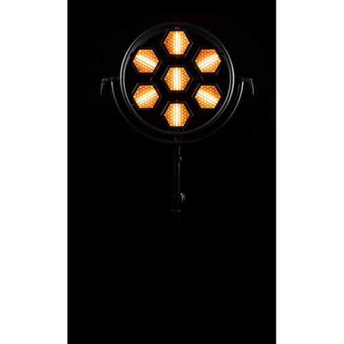 P1 MINI LED *Gold Reflector Default*
110-230VAC, 95W Max, RGBW, CRI 90+
Warm White LED Fillament with RGBW Back Glow, 7 Pixels
5-pin XLR, OnBoard Display
Includes 1x True1 Cable, User Manual