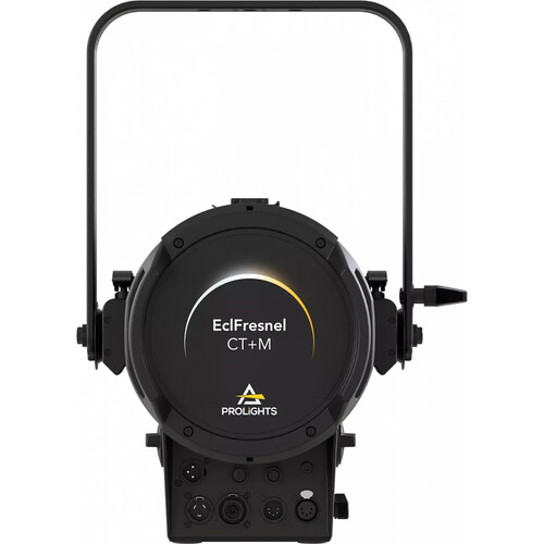 ProLights EclFresnel CT+M IP20 350W 6-Color LED Fresnel with 8-78-Degree Manual Zoom (Black)