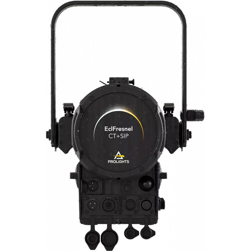 ProLights EclFresnel CT+SIP IP65 200W 6-Color LED Fresnel with 8-78-Degree Manual Zoom (Black)