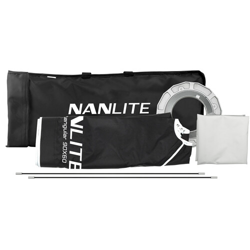 Nanlite Rectangle Softbox with Bowens Mount (35x24in)