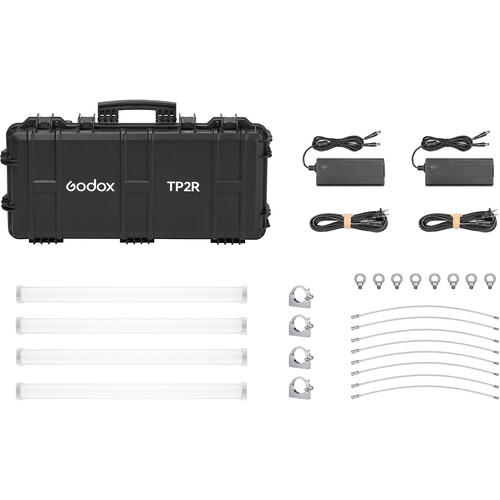 Godox - TP2R-K4 - KNOWLED Pixel Tube light-2'
4-Light kit