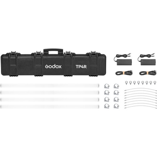Godox - TP4R-K4 - KNOWLED Pixel Tube light-4'
4-Light kit