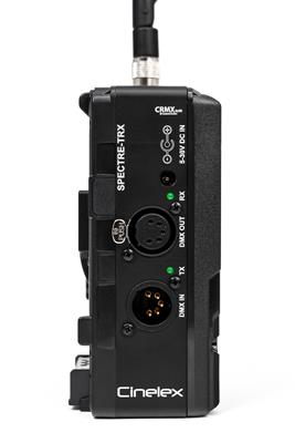 Cinelex Switchable Wireless DMX Transmitter & Receiver (V-Mount & DC-in Powered)