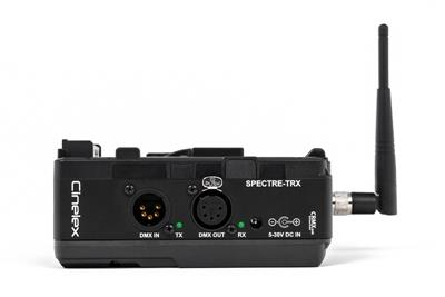 Cinelex Switchable Wireless DMX Transmitter & Receiver (V-Mount & DC-in Powered)