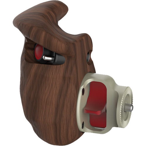Vocas Wooden handgrip with double LANC switch (right hand)
