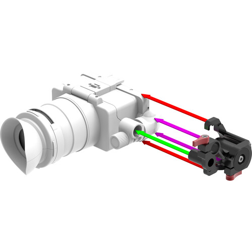 Vocas LCD monitor support for Sony FX6