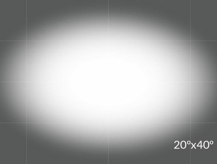 Rosco - 108120402440 - OPTI-SCULPT -  20x40 deg., 24" x 40" sheet