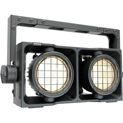 ROXX CLUSTER B2 W
2x 300w WW+A+R LEDs
C-Lok Mounting, IP65, 100-240v, black
*does not include omega bracket st