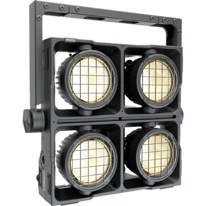 ROXX CLUSTER B4 W
4x 300w WW+A+R LEDs
C-Lok Mounting, IP65, 100-240v, black
*does not include omega bracket st