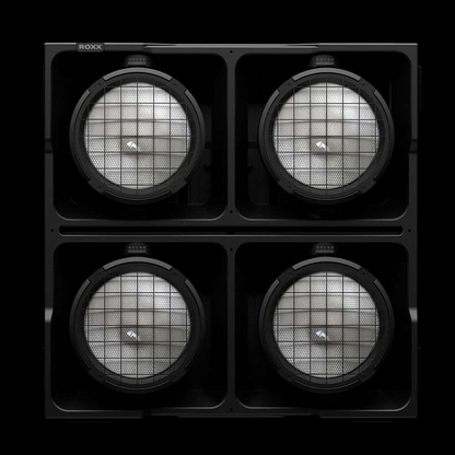 ROXX CLUSTER B4 W
4x 300w WW+A+R LEDs
C-Lok Mounting, IP65, 100-240v, black
*does not include omega bracket st