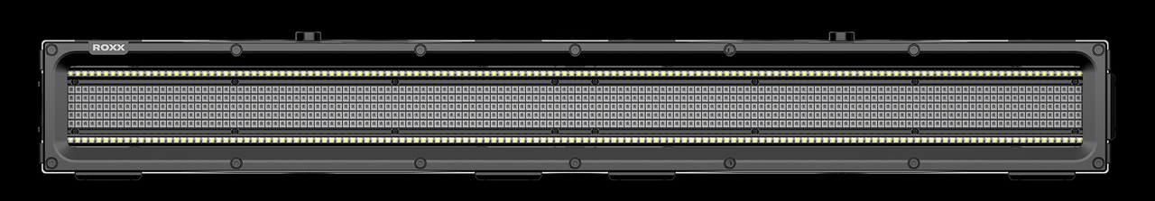 ROXX Cluster S1
720x RGB LEDs (Wash), 288x CW(7000k) LEDs (Strobe)
C-Lok Mounting, IP65, 100-240v, black
*does not include omega bracket st