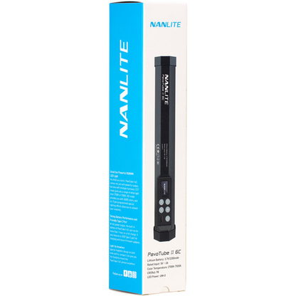 Nanlite PavoTube 6C 10in 6w RGBWW LED Tube with Internal Battery