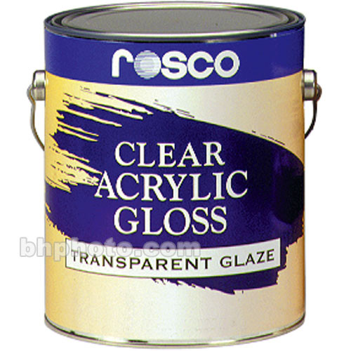 Rosco - 150055800640 - Clear Gloss Acrylic Glaze - 5 Gal