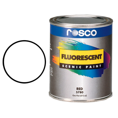 Rosco - ROS-5779-  Fluorescent Paint (White, Matte, 1 Gallon)