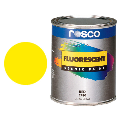 Rosco - ROS-5782 - Fluorescent Paint (Yellow, Matte, 1 Gallon)