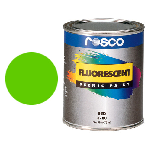 Rosco - ROS-5783- Fluorescent Paint (Green, Matte, 1 Gallon)