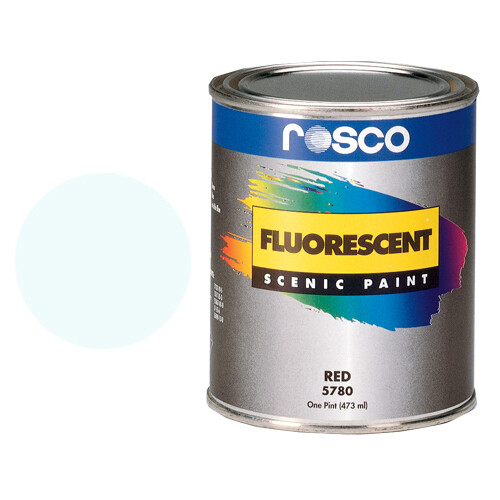 Rosco - 150057850128 - Fluorescent Paint (Invisible Blue, Matte, 1 Gallon)