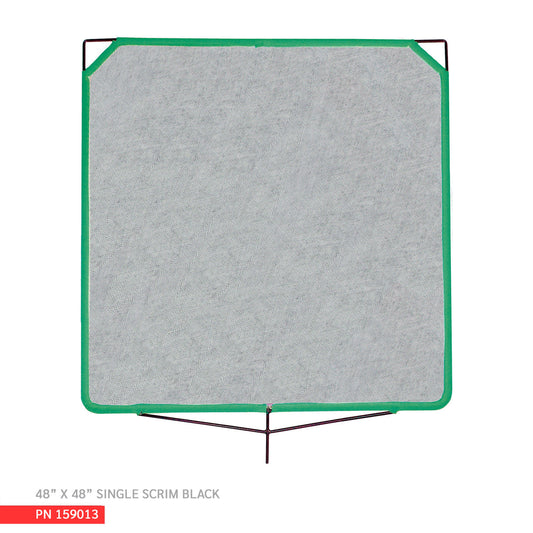 Matthews - 159013 - 48" x 48" Single Scrim Black