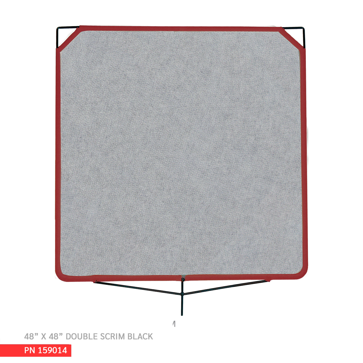 Matthews - 159014 - 48" x 48" Double Scrim Black