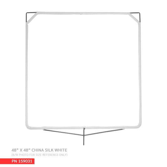 Matthews - 159031 - 48" x 48" China Silk White