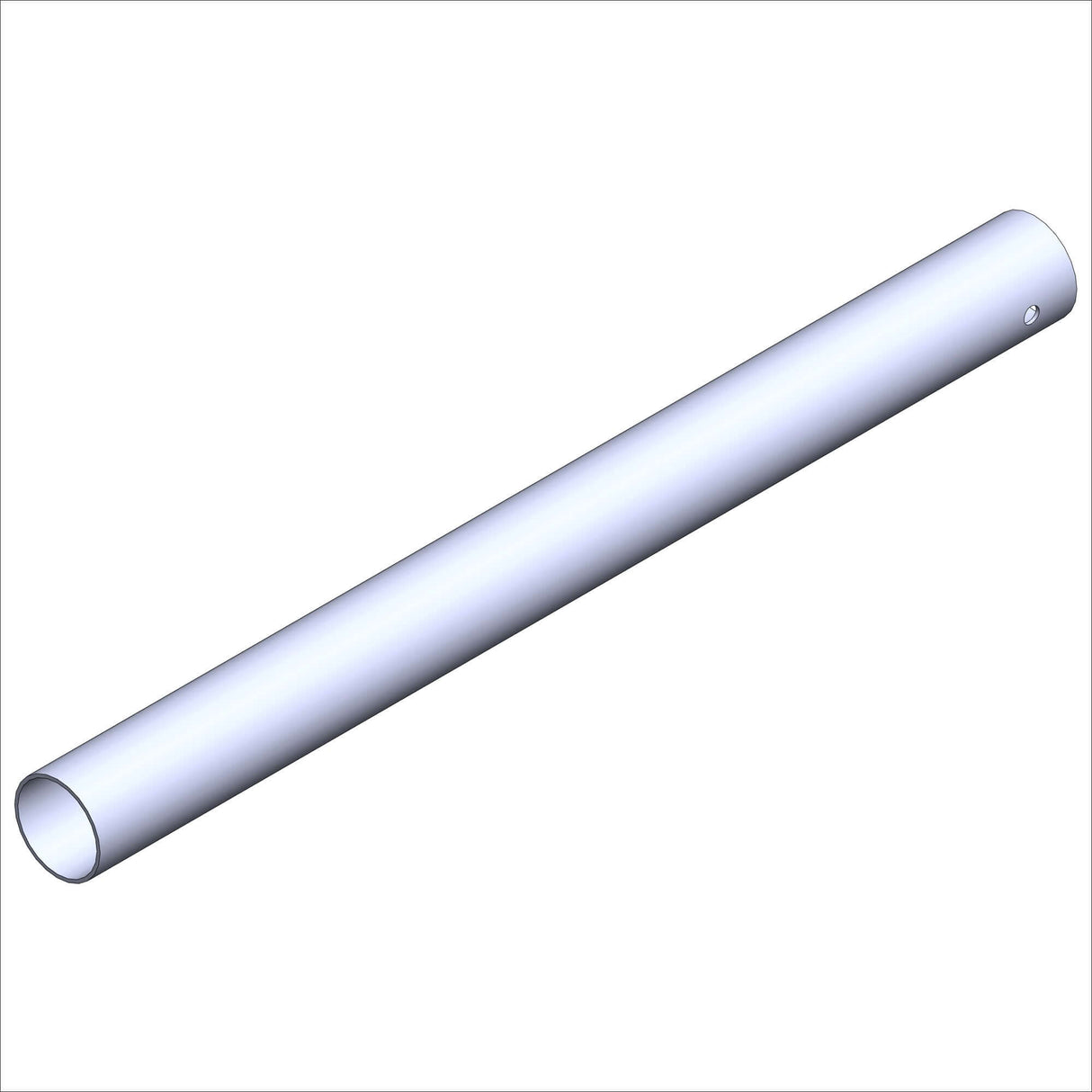 Matthews - 386021-3 - PN 386021-3 - JR STAND LOWBOY BASE TUBE, ST, 1.75D, @20", & .94"