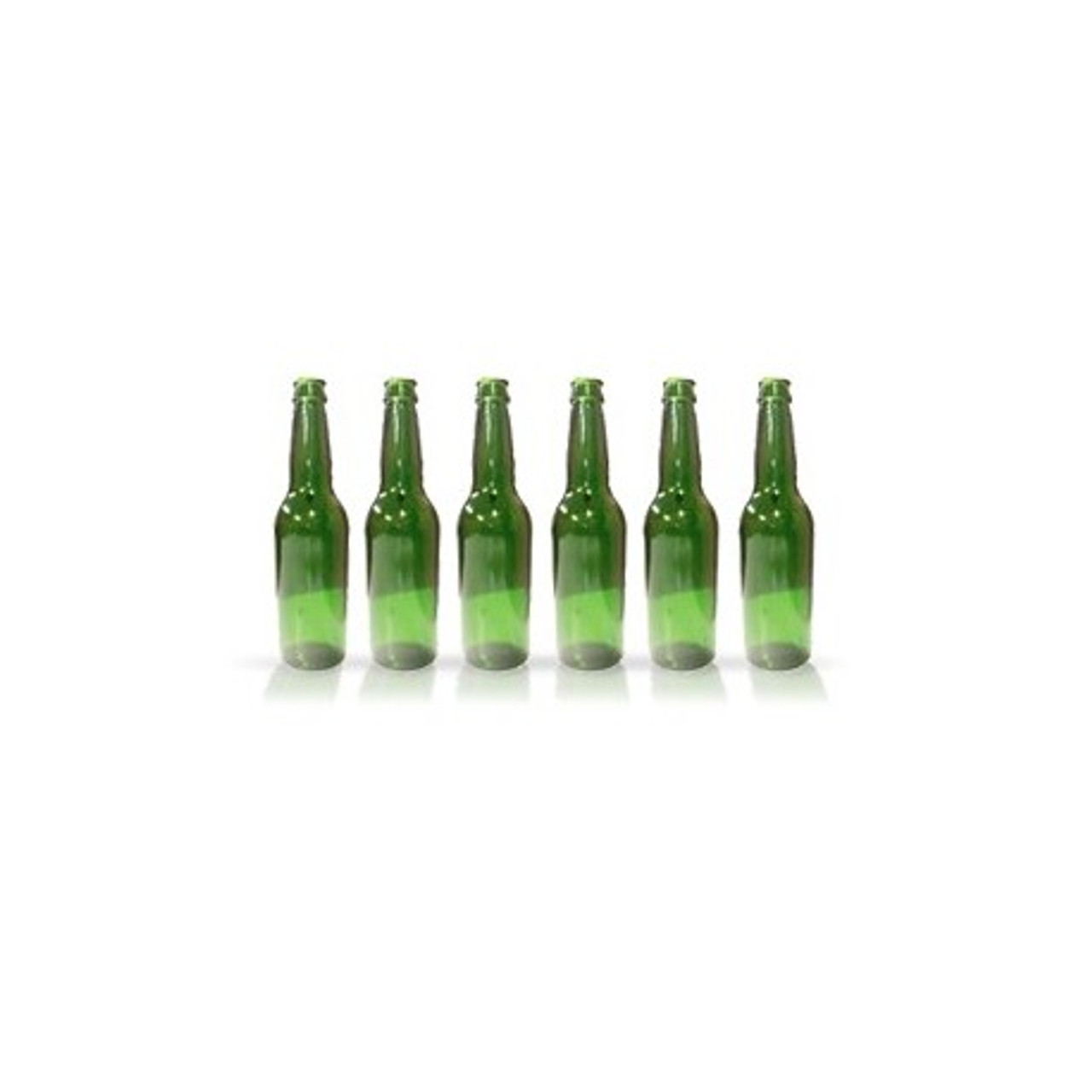 City Theatrical-BEER BOTTLE, LONG NECK, GREEN (9” HIGH)-3912