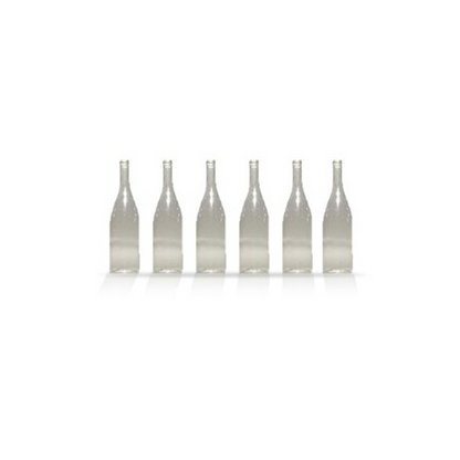 City Theatrical-WHITE WINE BOTTLE, CLEAR (11 1/2” HIGH)-3930
