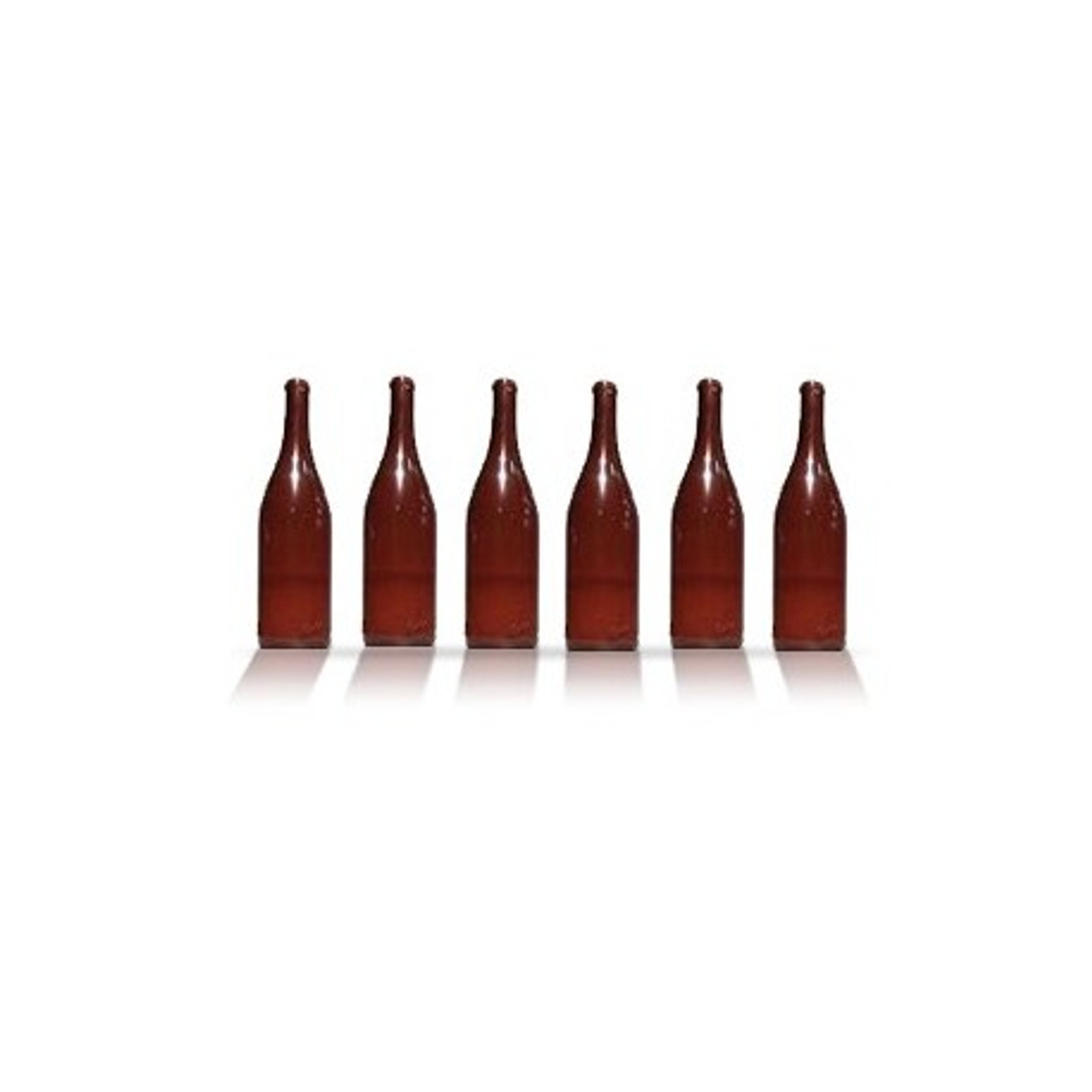 City Theatrical-WHITE WINE BOTTLE, BROWN (11 1/2” HIGH)-3931