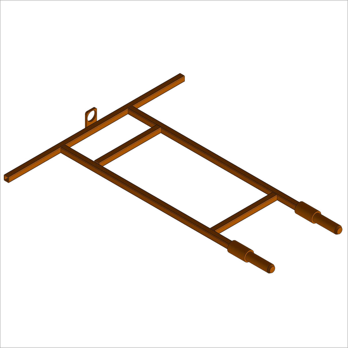 Matthews - 395100-4 - PN 395100-4 - DWD, PUSH BAR WMT PC ORANGE