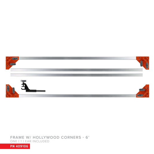 Matthews - 409106 - Hollywood Overhead / Butterfly Frames 1" Square Tubing 6' - 12'