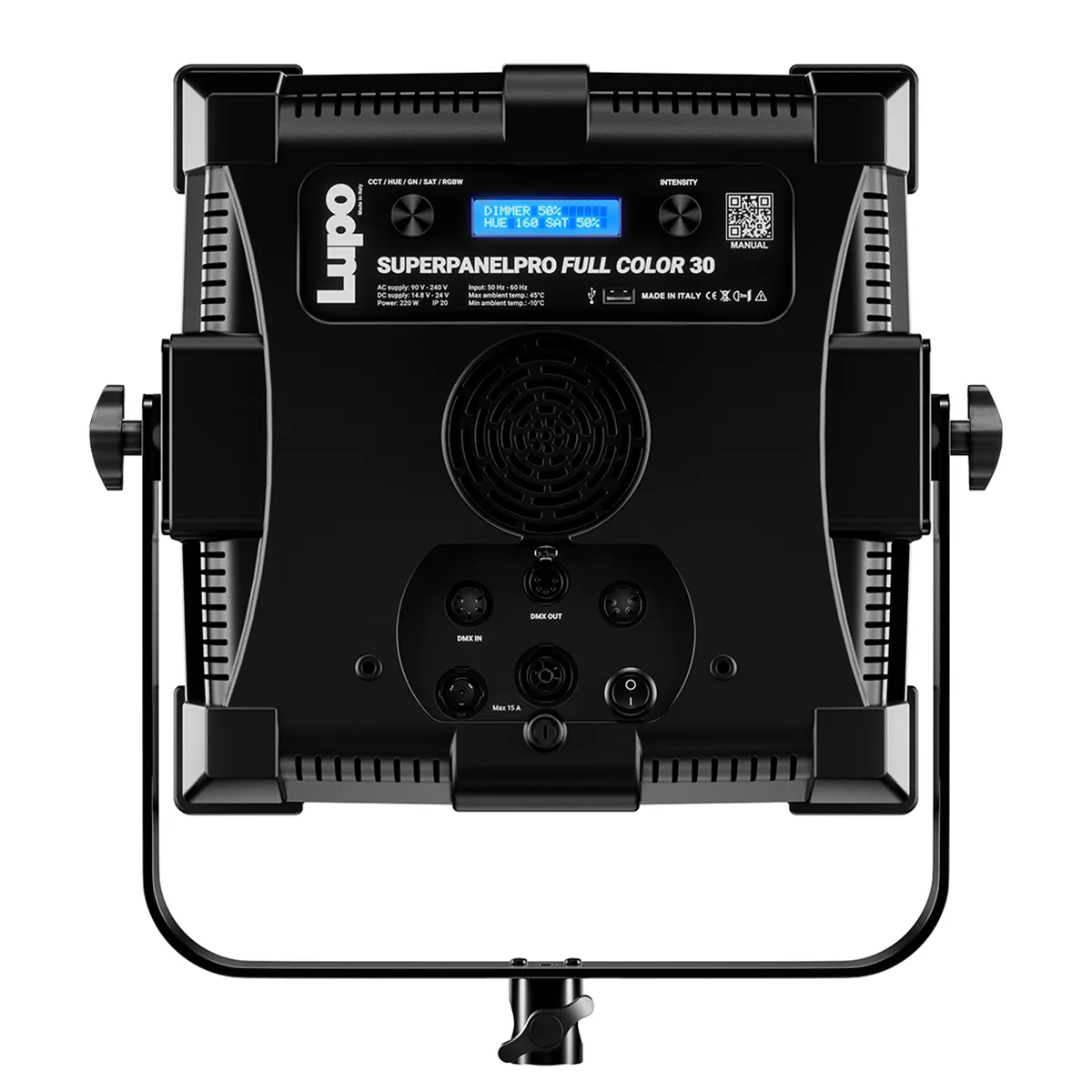 Lupo SuperpanelPRO Full Color 30 220W RGBWW 1x1 LED Light Panel Soft Standard