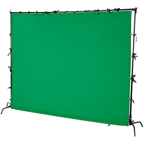 Rosco - 477057071010 - ChromaDrop GREEN 10' Wide x 10' High (3.05 X 3.05 M)