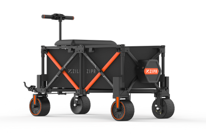 ZILR ZIPR 4WD Electric KIT Cart | All-Terrain Motorized Production Cart for Film & Camera Crews