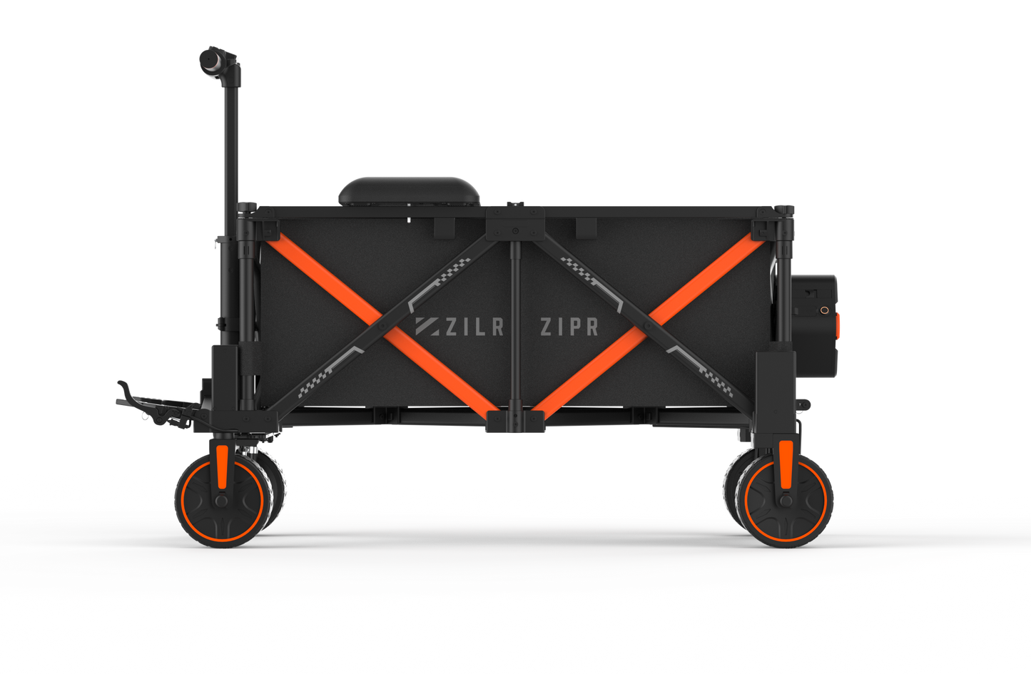ZILR ZIPR 4WD Electric KIT Cart | All-Terrain Motorized Production Cart for Film & Camera Crews