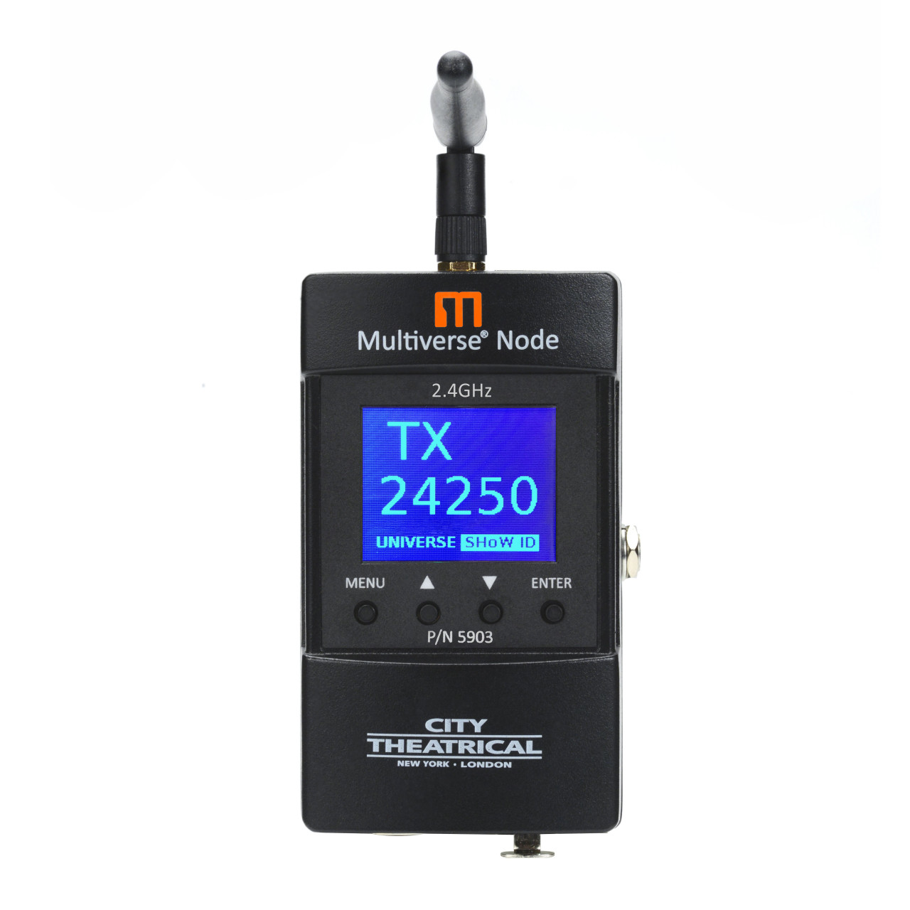 City Theatrical-MULTIVERSE NODE 2.4GHz  (Includes Power Supply and Hanging Bracket)       1-11 pieces-5903