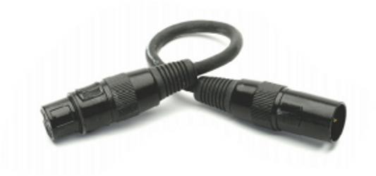 City Theatrical-XLR5M TO XLR3F ADAPTER-6006
