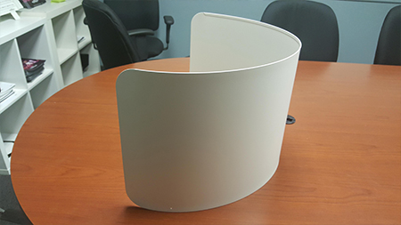 City Theatrical-LIGHTING SHIELD, WHITE-6370W