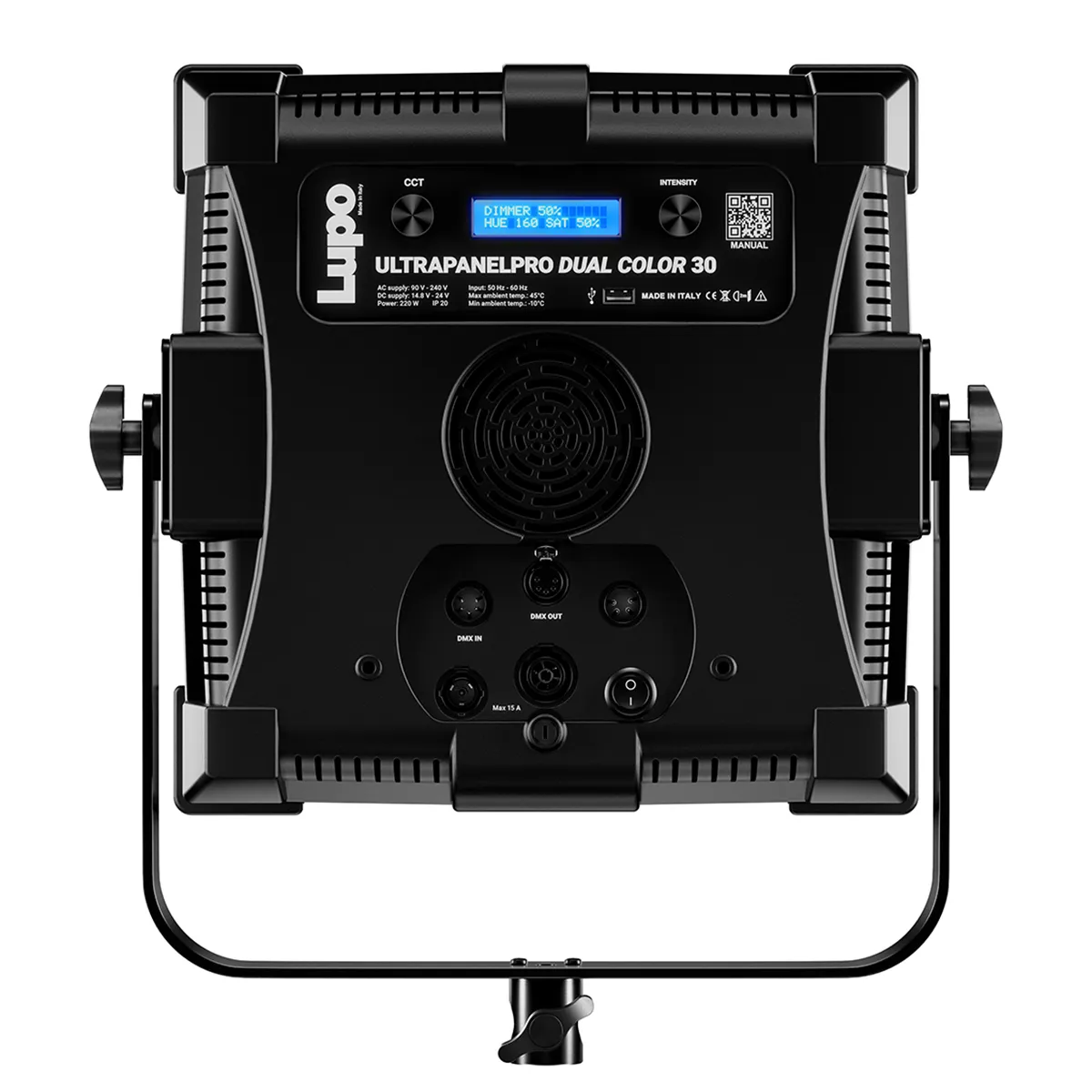 Lupo UltrapanelPRO Dual Color 30 220W 1x1 LED Light Panel Hard Standard