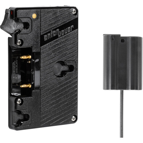 Anton Bauer 8075-0323 - Gold Mount to Nikon (D500; D610; D750; D800; D7000; D7100; D7200; D7500; Z6; Z7) Faux Battery