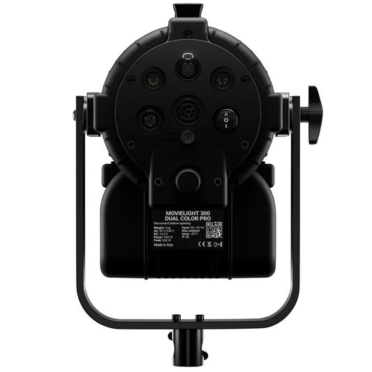 Lupo Movielight 300 Dual Color PRO 200W Tuneable White DMX LED Fresnel Light Kit with Backpack
