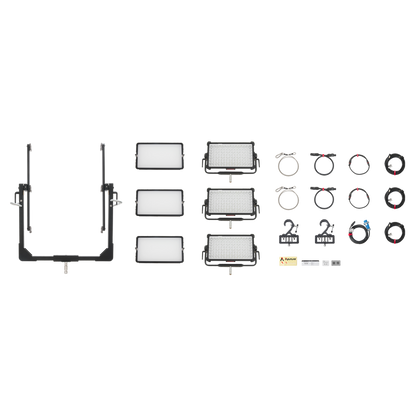 Aputure NOVA 9° 2x1 Tunable White LED Light Panel (3-Light Kit)